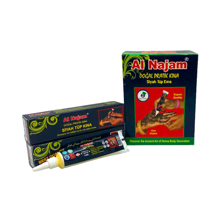 Al Najam Black Tube Henna 30gr