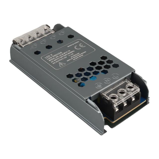 ALN-M12125 12 Volt 12.5 Amper 57x24x12mm Ultra Slim Metal Kasa Adaptör