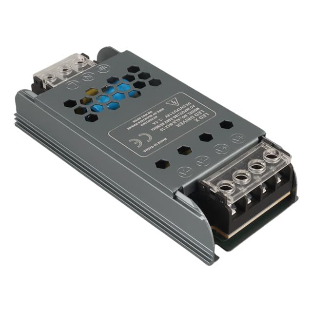 ALN-M12125 12 Volt 12.5 Amper 57x24x12mm Ultra Slim Metal Kasa Adaptör