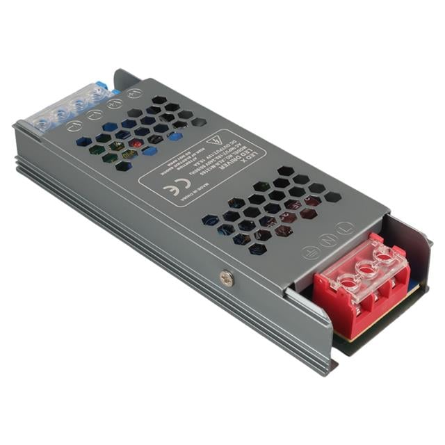 ALN-M12165 12 Volt 16.5 Amper 72X24X12Mmultra Slim Metal Kasa Adaptör