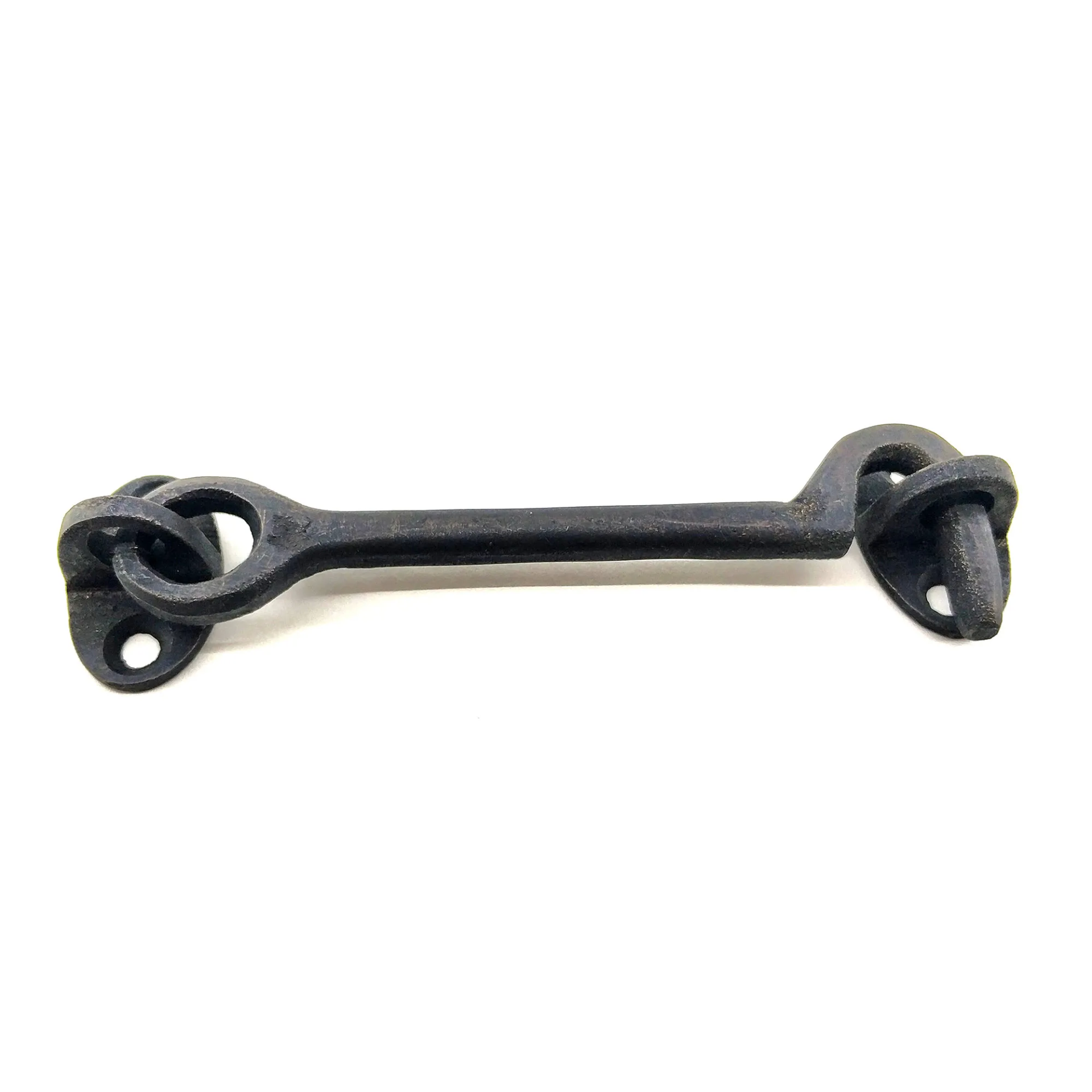 Antika Tarz Dekoratif Pirinç  Çengeli - 13cm, Oksit