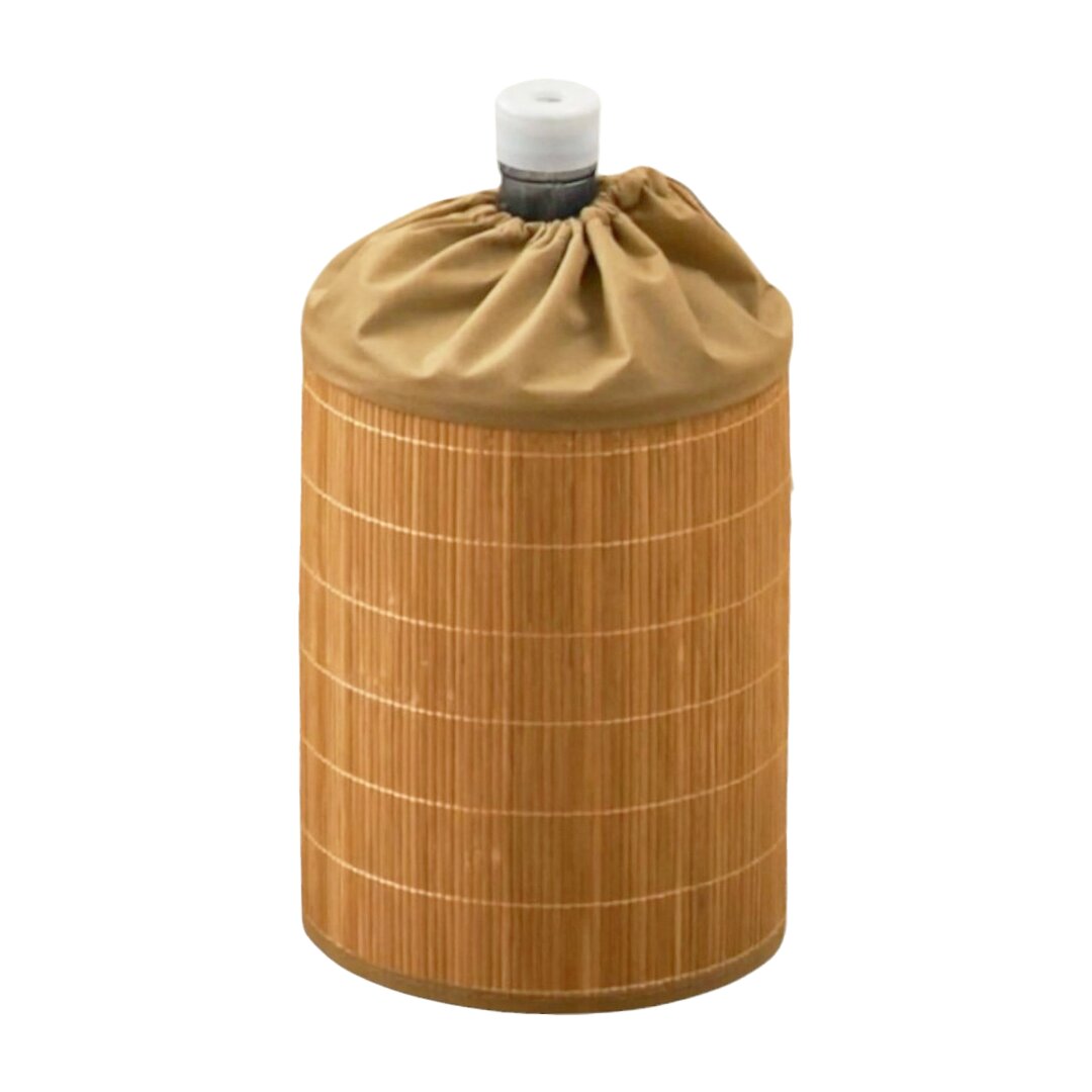 BAMBU HASIR=42X35CM  DAMACANA KILIFI  BÜZÜLEBİLİR AĞIZ BEZLİ=42X18CM