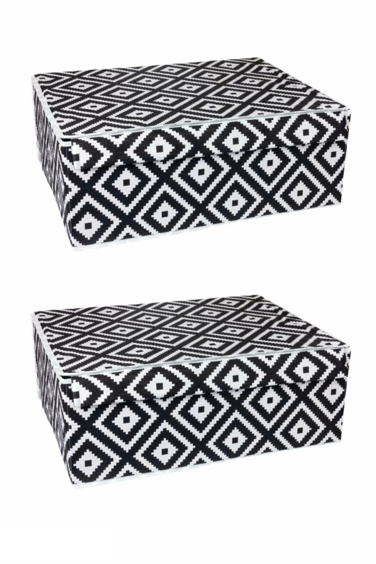 Baza Altı Boy Çok Amaçlı Düzenleyici Kutu Organizer Cırt Cırtlı Hurç 19cm X 40cm X 50cm