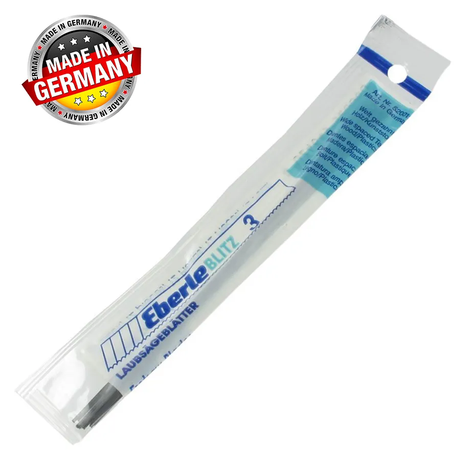 Blitz Düz Ahşap Plastik Kıl Testere Ağzı No:9 - 12 Adet