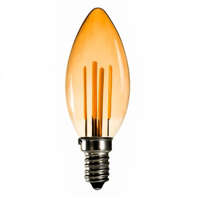 BR-AL05 400 Lümen 5w Amber E14 Rustik Ampul