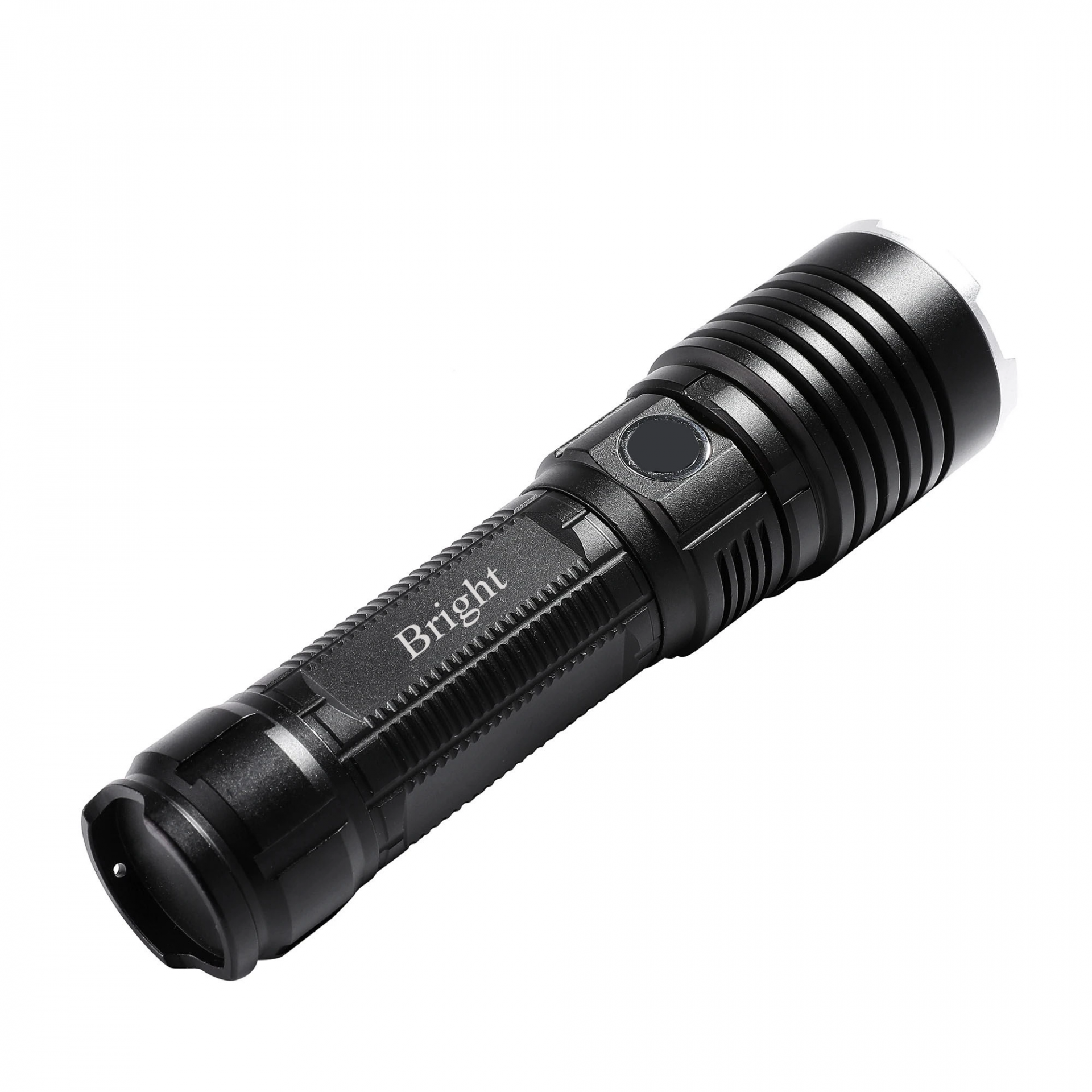 Bright Ght-5761 Xp90 Led 3 Mod Zoomlu Yağmur Suyu Geçirmez Şarjlı El Feneri 26650 Pilli