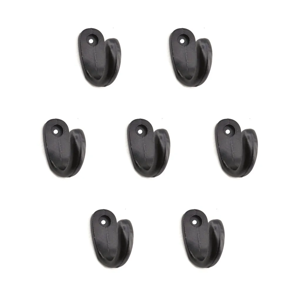 Büyük Tekli Fincan Askı, Dekor Askısı - Siyah, 12x23x30 Mm