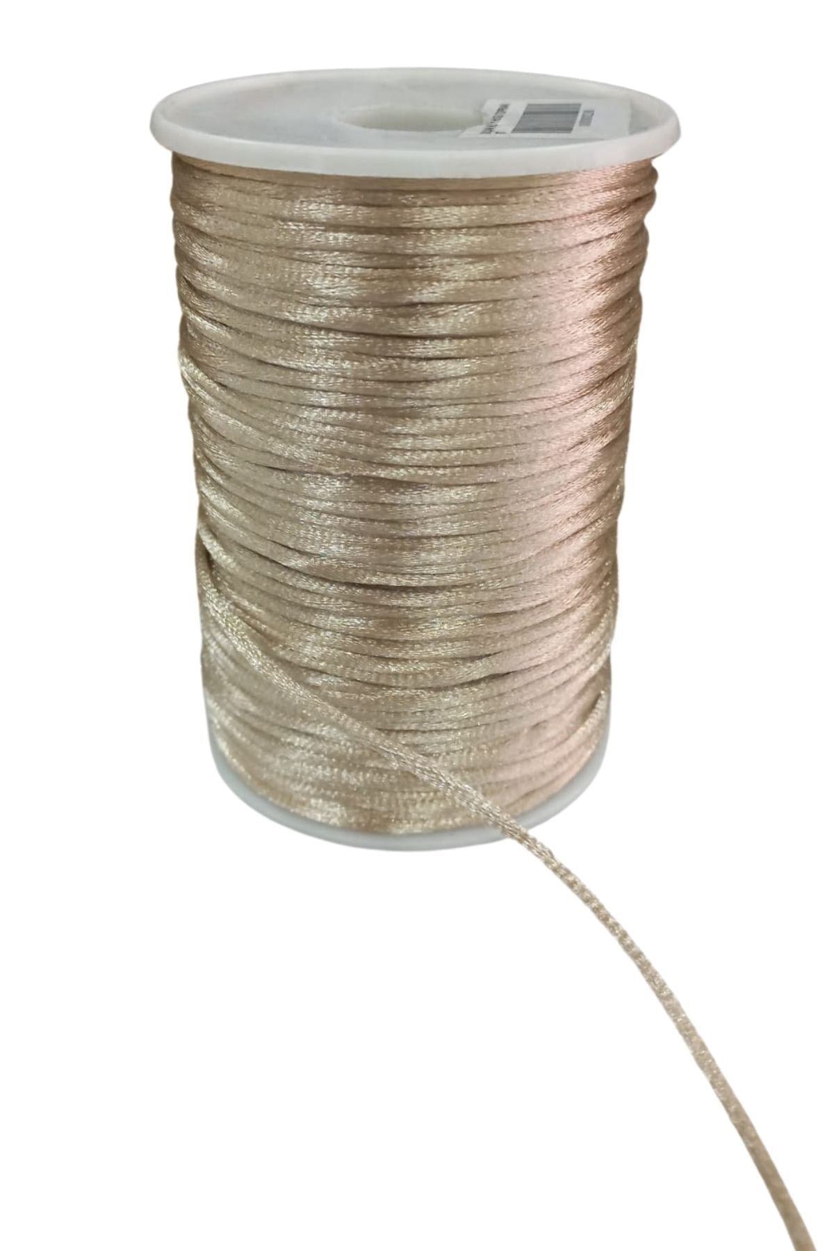 Sıçan Kuyruğu ip Floş 0,5 mm Bej 5 Metre