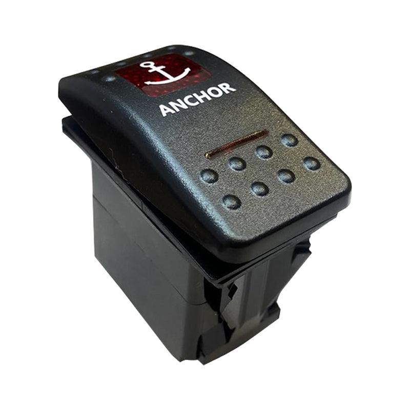 Çapa Irgatı Işıksız 4P On-Off-On 12-24V Yaylı Marın Swıtch (Ic-134M-S11E)