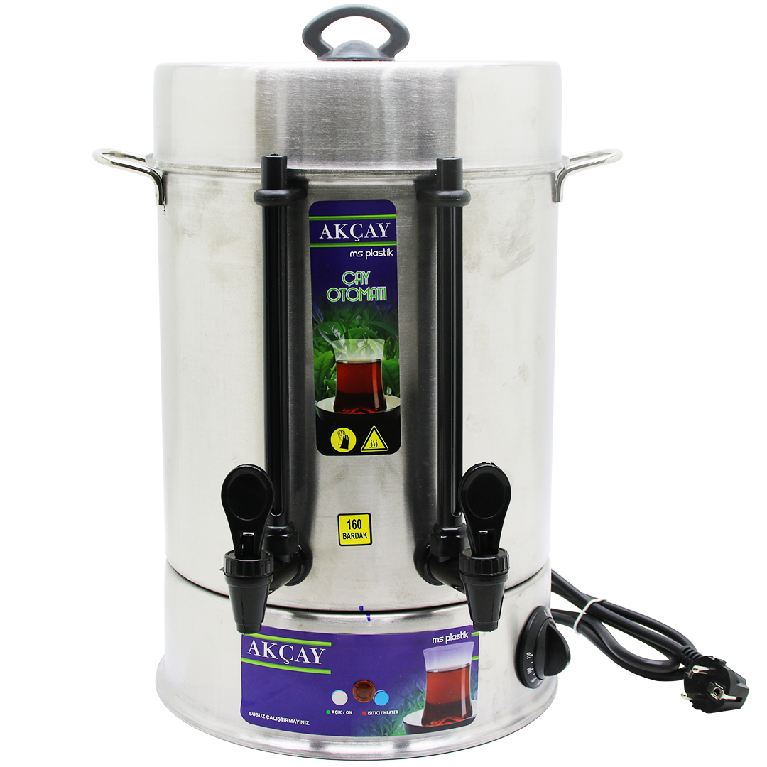 ÇAY OTOMATI 160 BARDAK SEMAVER ELEKTRİKLİ ÇAY MAKİNESİ