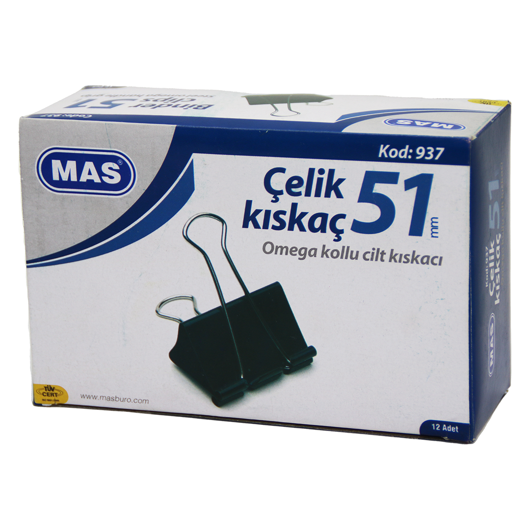 Стальной зажим 51 мм, 12 шт., зажим для кожи Omega Sleeve