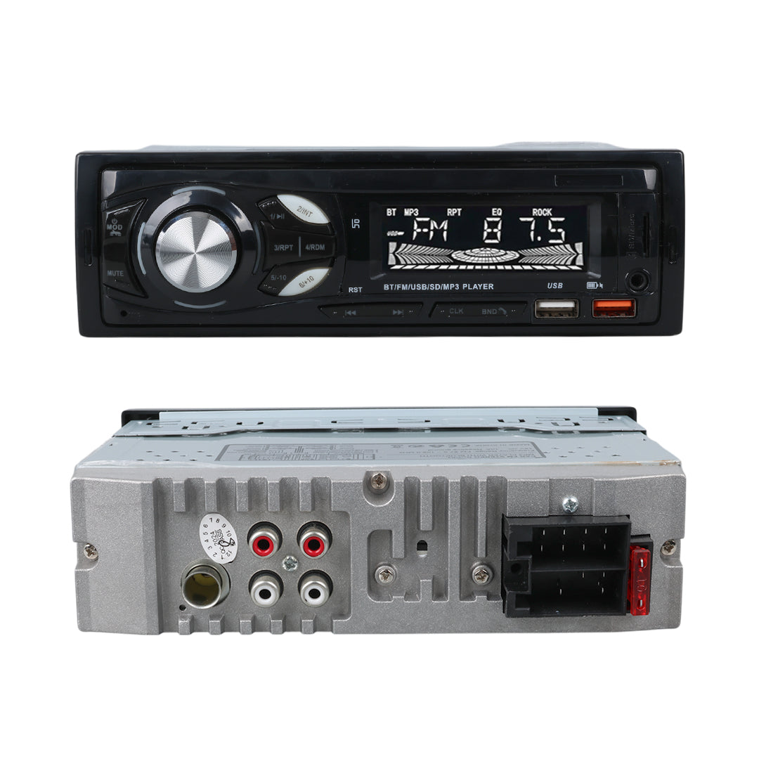 Автомобильный магнитофон с двумя USB/SD/FM/AUX/Bluetooth-входами и дистанционным управлением, 4x60 Вт, CS-107 