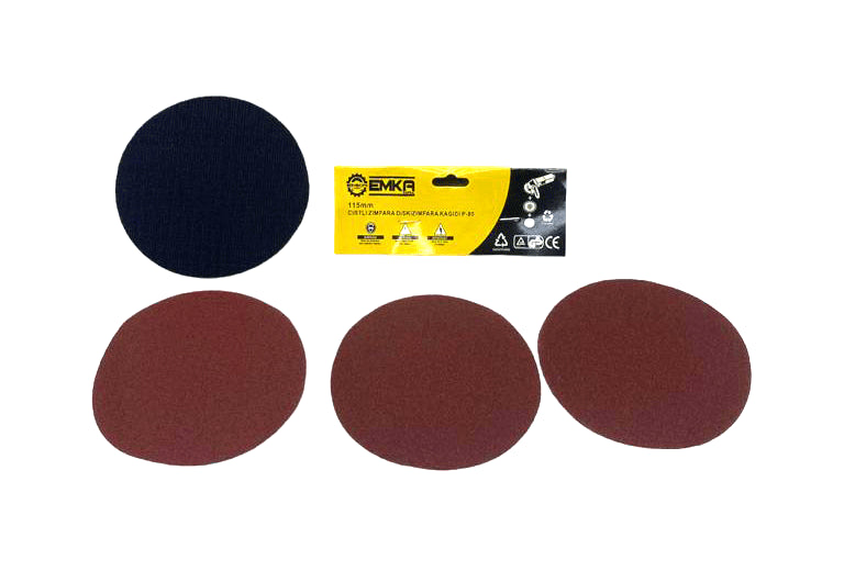 Cırtlı Disk Zımpara 115Mm Yedekli