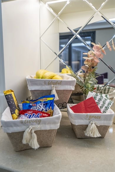 Çok Amaçlı Saklama Organizer Kutu Kare Keçe Sepet