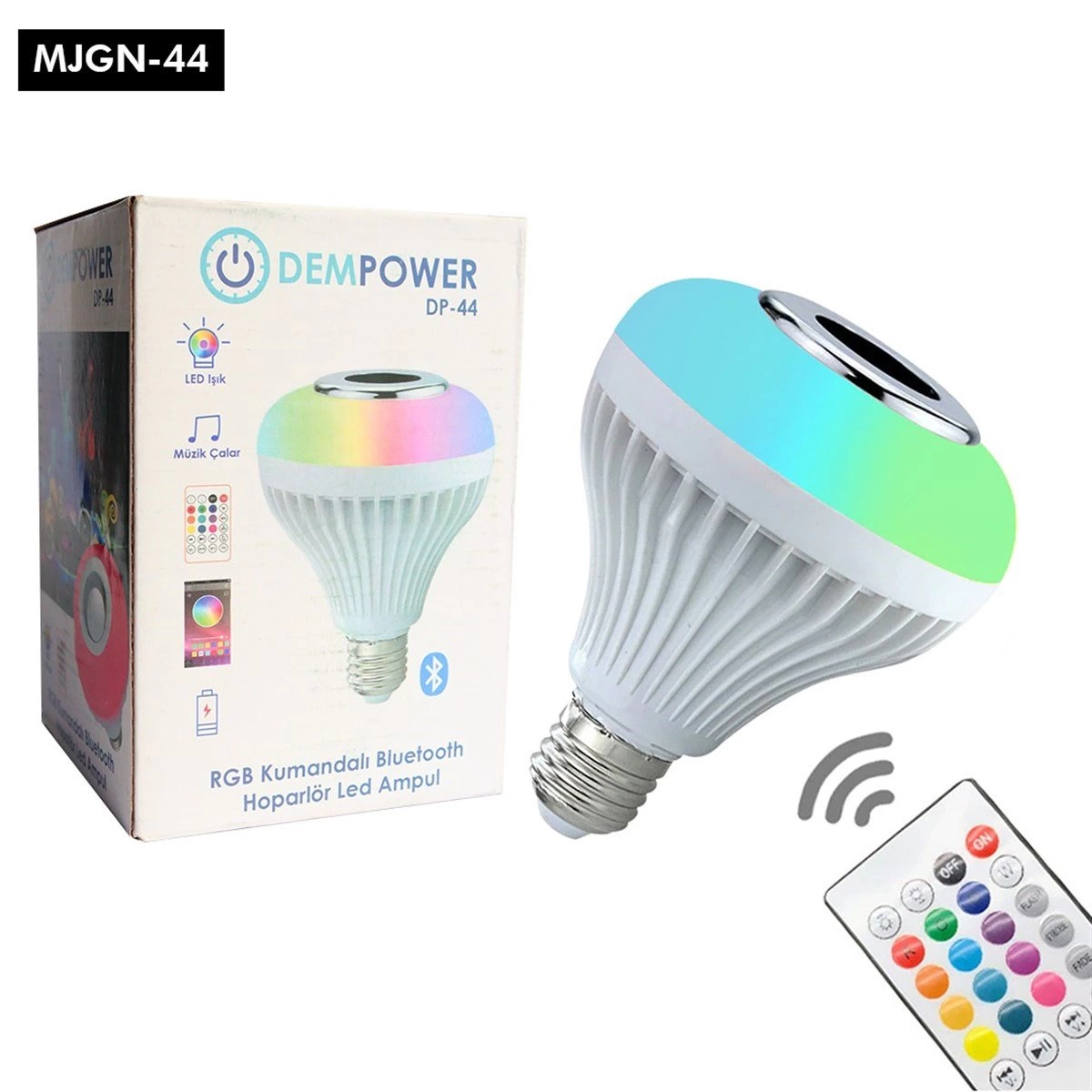 Dempower Müzikli Bluetooth Ampul