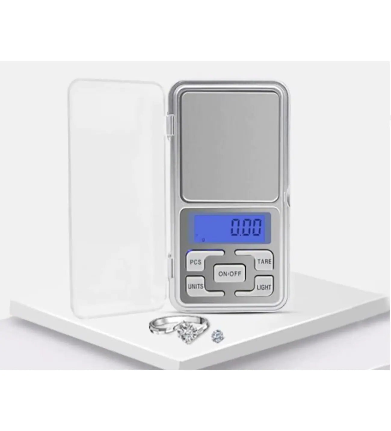 Dijital Hassas Elektronik Kuyumcu Cep Terazisi Tartı 200 Gr / 0.01 Gr (4620)