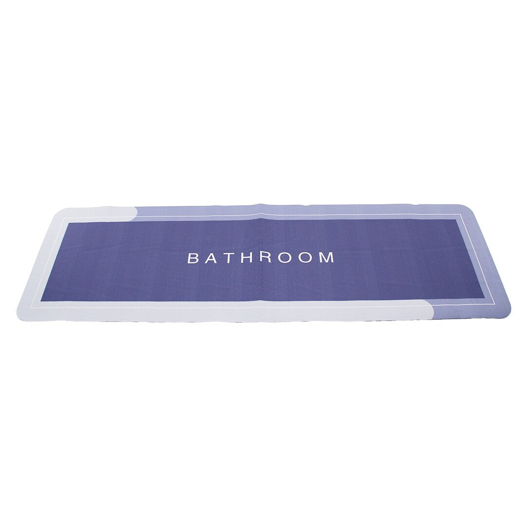Прямоугольный однотонный влагопоглощающий коврик для ванной Magic Bath Elastic 116 x 37,5 см