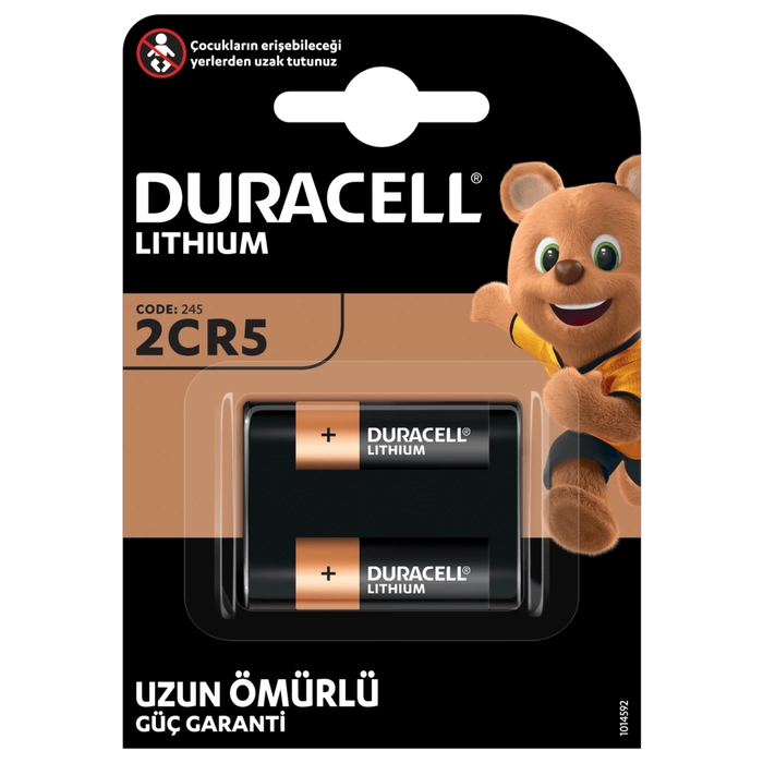 Литиевая батарейка Duracell 2cr5/dl245 6 В, 1 упаковка