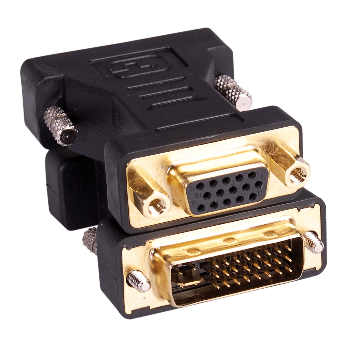 Переходник Dvi Female 24+5 Pin в VGA Male 15 Pin