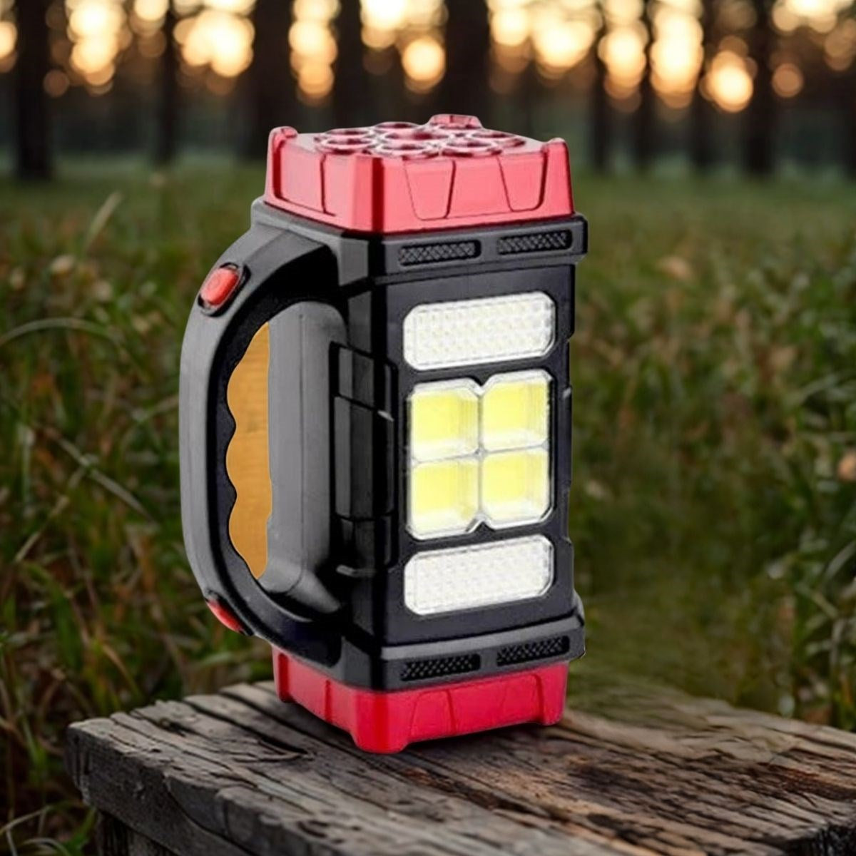 Çok Fonksiyonlu Elde Güneş Enerjili Lamba – 38W