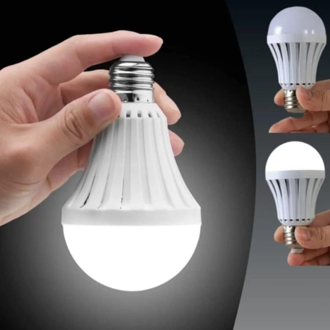 E27-220V 5W 6500K ŞARJLI BEYAZ LED AMPUL