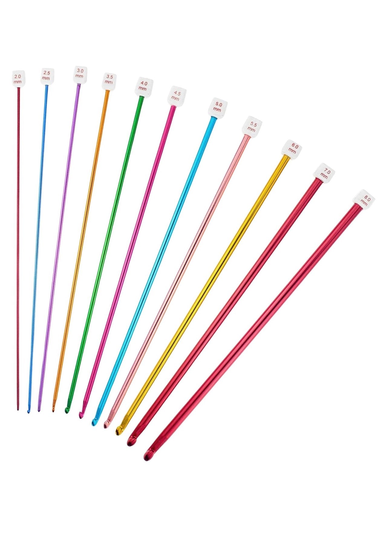 Örgü Tığ Metalize 25 cm  5 Numara