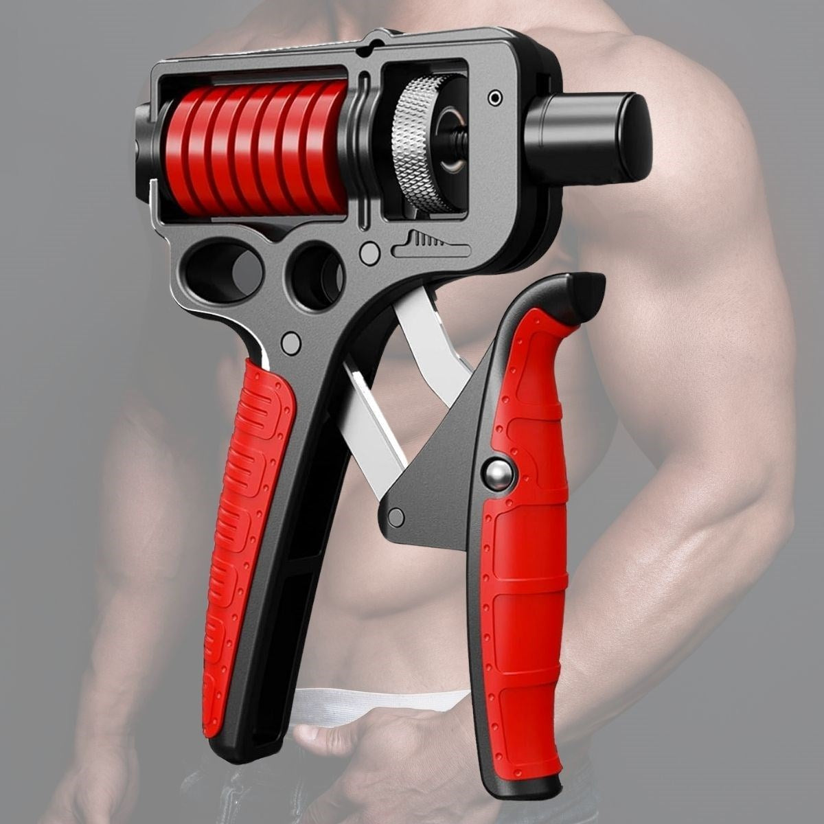 Profesyonel El Bilek ve Kol Güçlendirici Kavrama Egzersiz Aleti Ayarlanabilir El Yayı