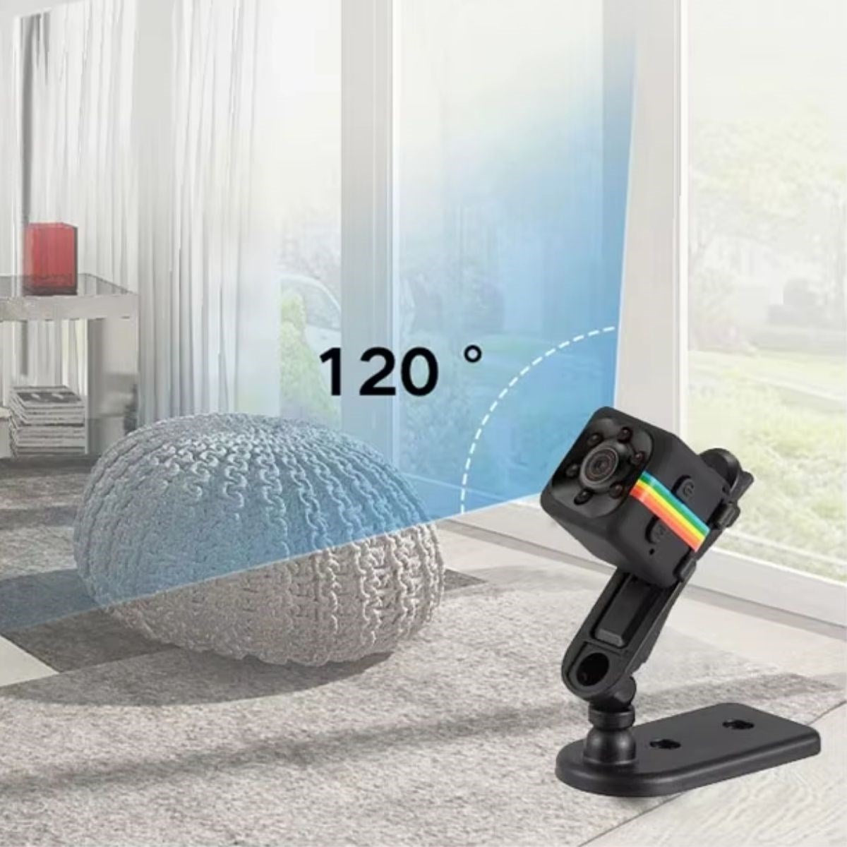 Mini Boy Küp Tipi Gece Görüşlü HD Kaliteli Güvenlik Kamerası