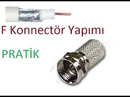 EF VİDA 50 PARÇA  UYDU KONNEKTÖR RG-6-F