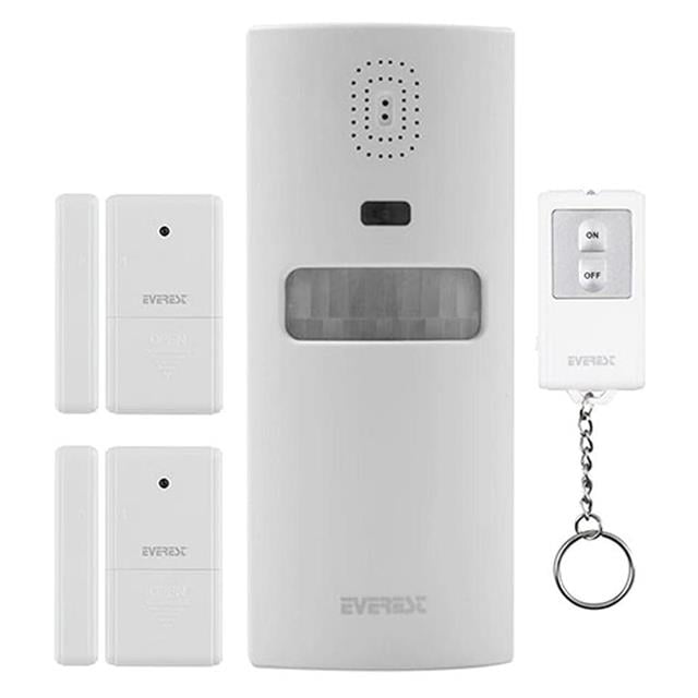 EG-9830 PIR Kızılötesi Hareket Sensörlü Güvenlik Alarmı Uzaktan Kumandalı
