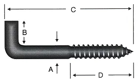 Ekstra Sağlam Şofben Çivisi 1 - 50 Adet