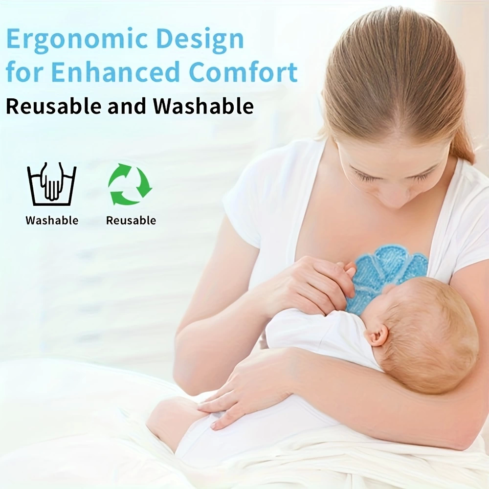 Emziren Anneler İçin 2 Li Jel Göğüs Pedi – Sıcak Ve Soğuk Kullanıma Uygun, Pvc Dolgulu, Konfor Ve D