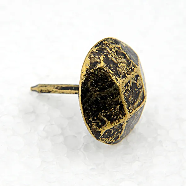 - Eskitme Antik Beşgen Kabara / Raptiye 18 Mm 20