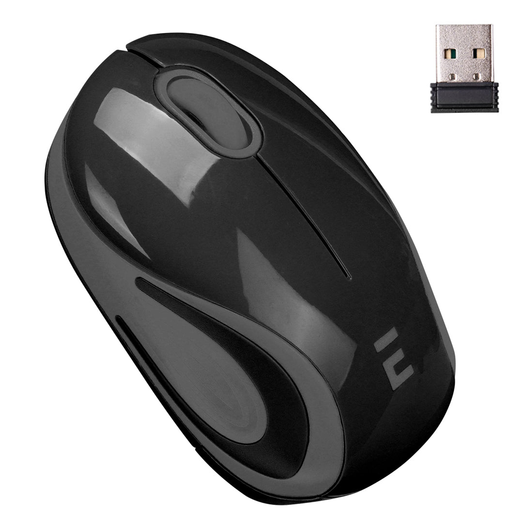 Беспроводная оптическая мышь Everest Smw-555 USB, черная, 2,4 ГГц, 1200 точек на дюйм 