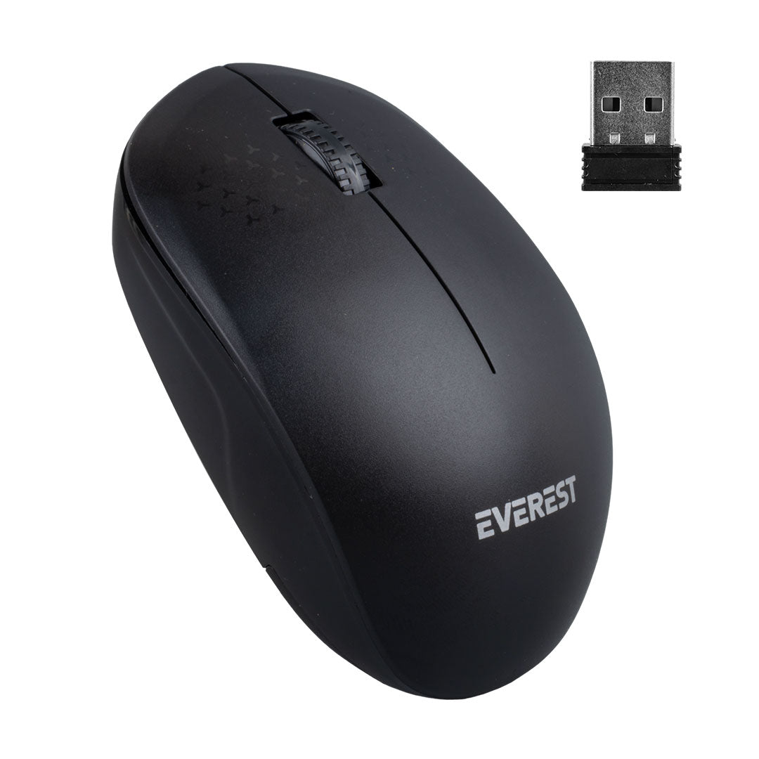 Everest Smw-88 Usb 2.4ghz Si̇yah 1200 Dpi Kablosuz Mouse