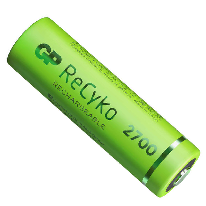 Gp Recyko Aa 2600 Mah Rechargeable 4 Battery Gp270aahce-2eb4 