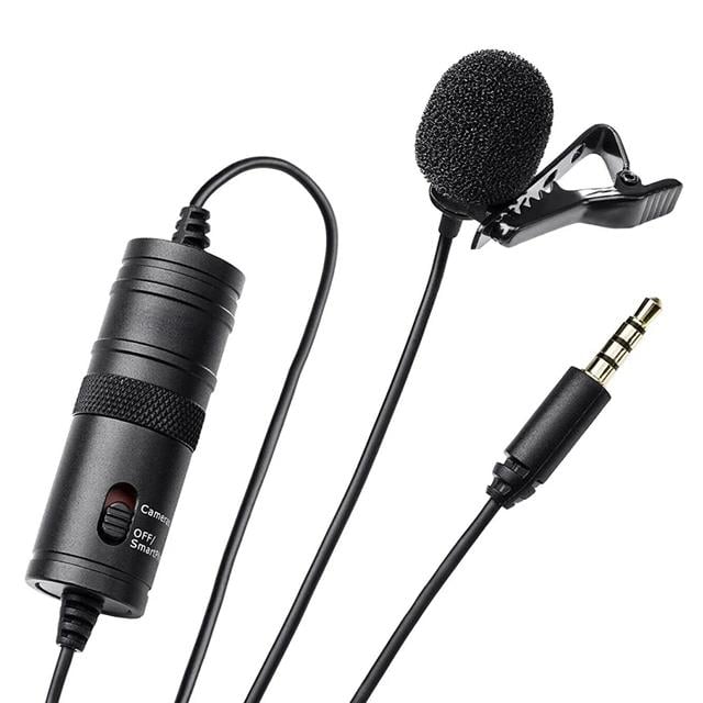 Haiki HK-401 Profesyonel Youtuber Kamera Telefon Yaka Mikrofonu