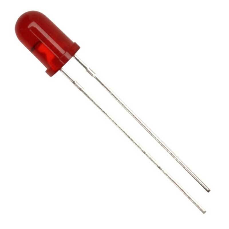 Halmet Led 5Mm Kırmızı