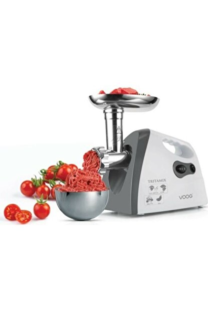 Harlem Gurme H-020-022 Beyaz Elektrikli Et Kıyma Makinesi 2200W (4620)