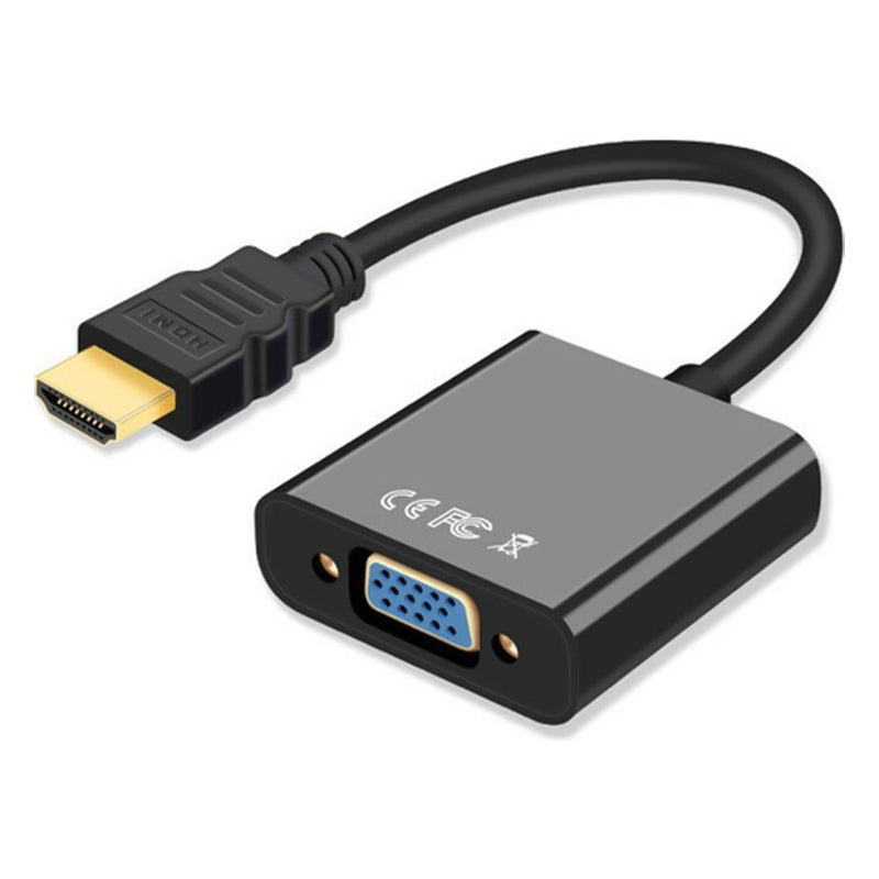 Адаптер-конвертер HDMI-VGA без аудиовыхода 