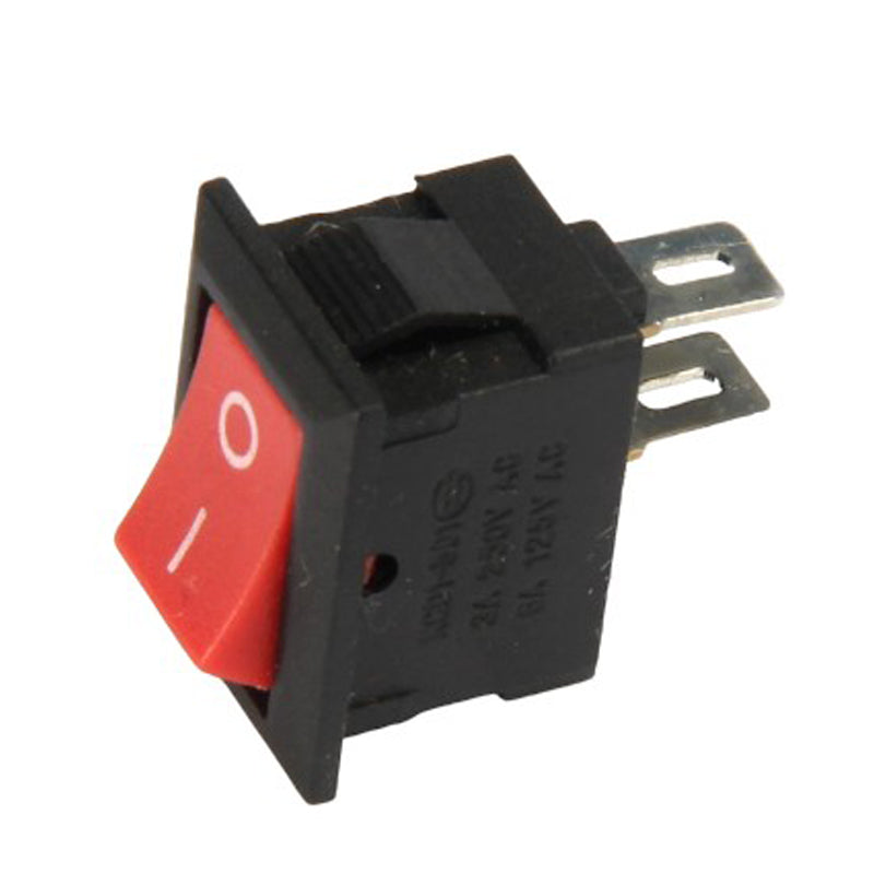 IC-120A Миниатюрный красный переключатель без подсветки, 2P 