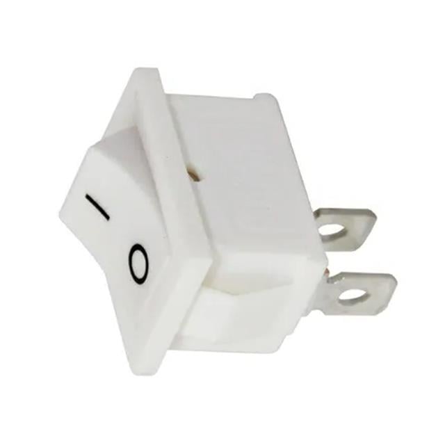 IC-125B-1 Mini Beyaz Işıksız ON-OFF Anahtar