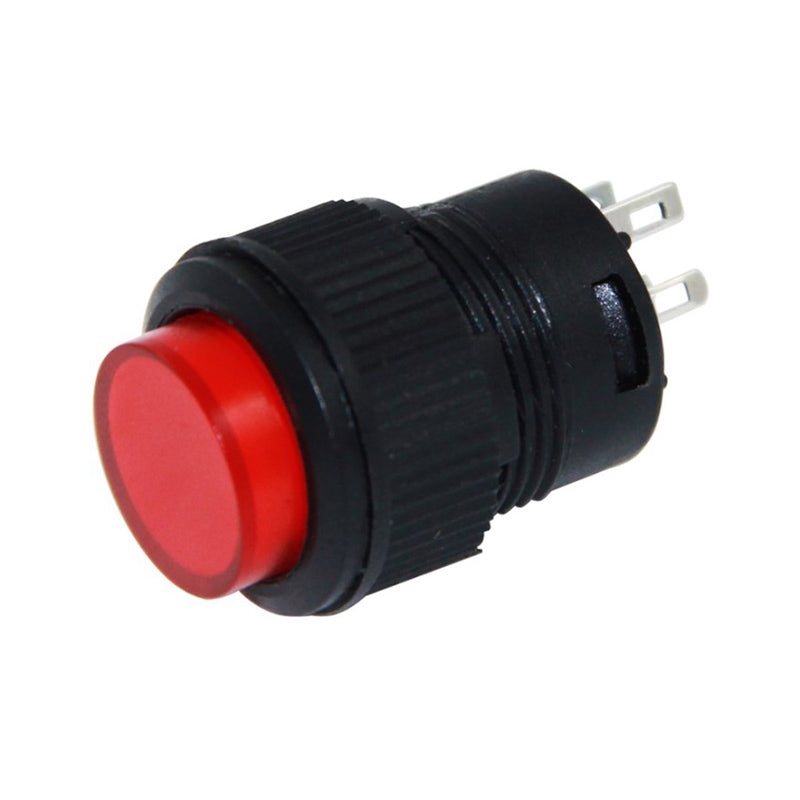 Круглая 3-контактная кнопка с подсветкой Ic-180c, 16 мм 