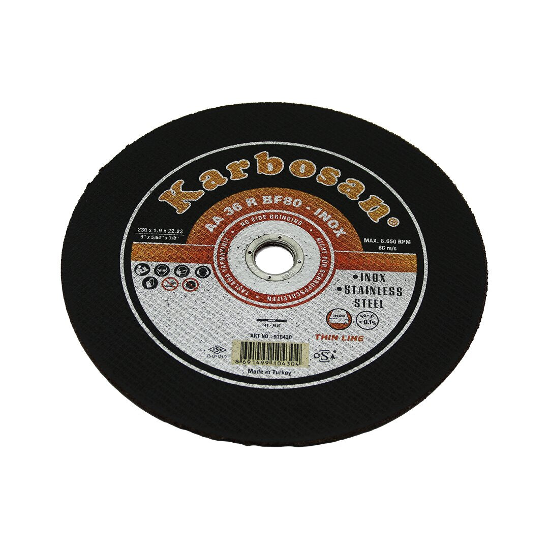 İnox Metal Kesici Disk 230Mmx1.92X22