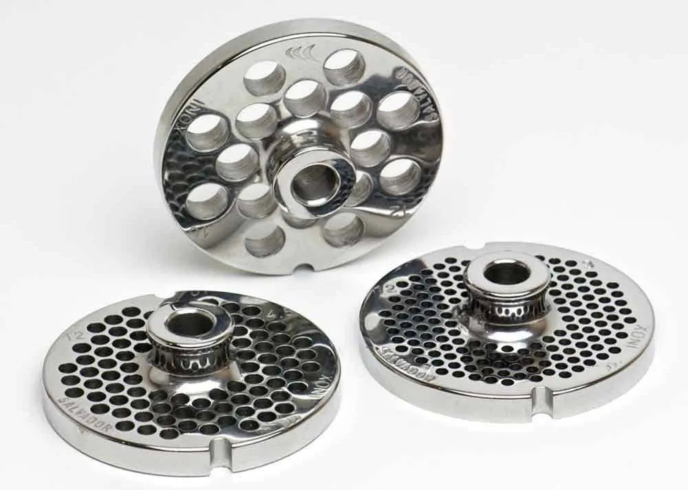 İnox Paslanmaz Kıyma Makinesi Aynası, Ağızı 12 No - 4 Mm