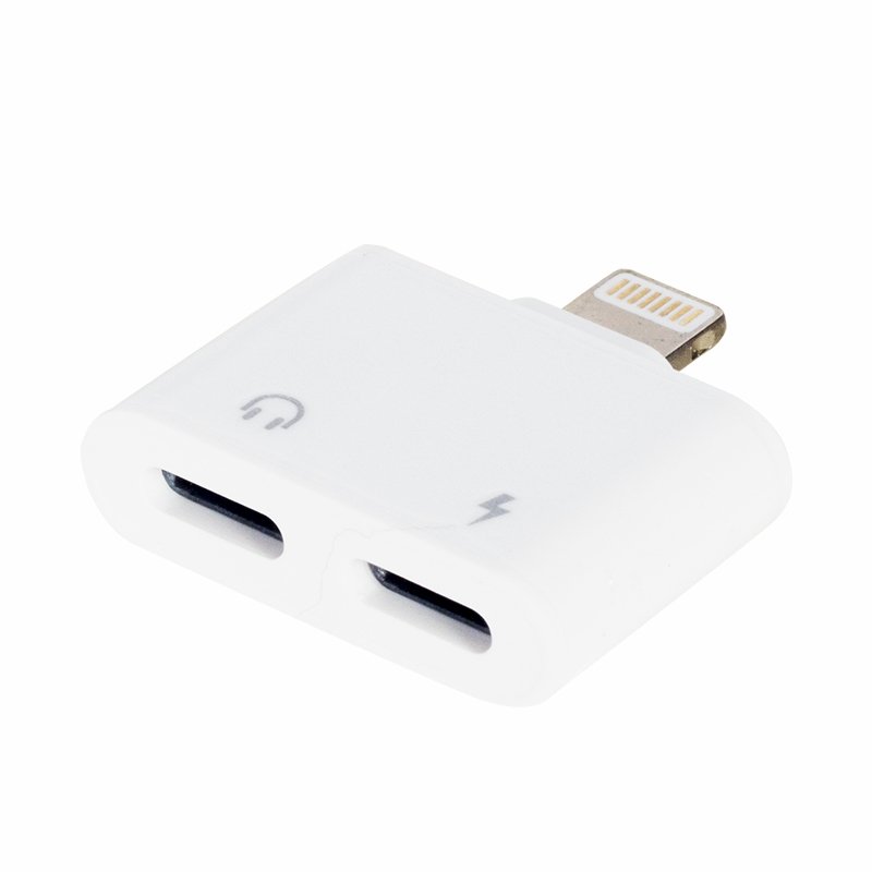 Iphone şarj ve kulaklik çoklayici çevirici adaptör jack