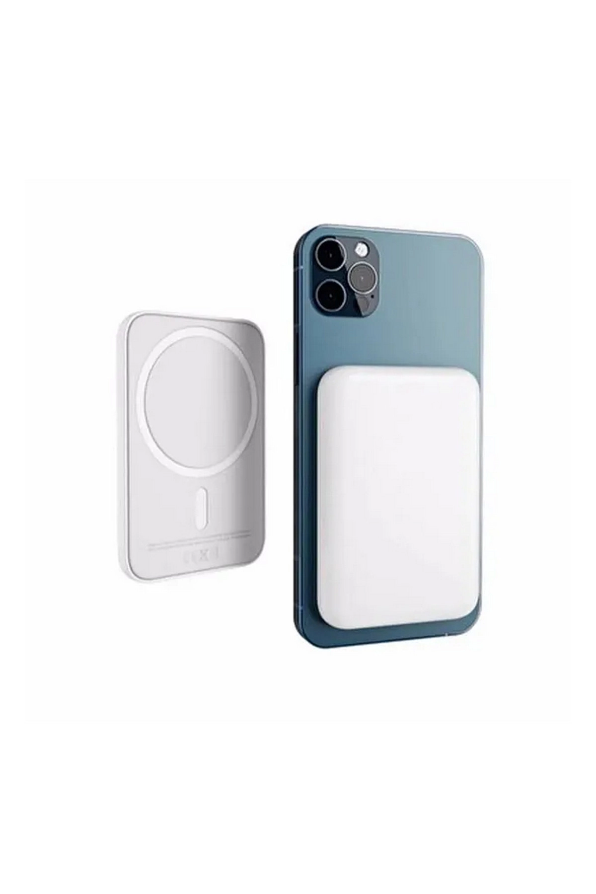 Iphone Uyumlu 5000 Mah Wireless Magsafe Batarya-kablosuz Şarj Powerbank