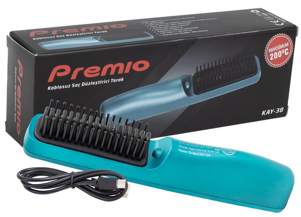 İyonik Şarjlı Saç ve Sakal Düzleştirici