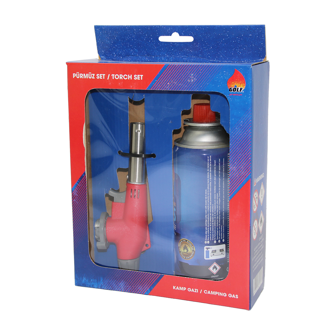 KAMP GAZI SET227GR/400MLPÜRMÜZ - TORCH SETİ