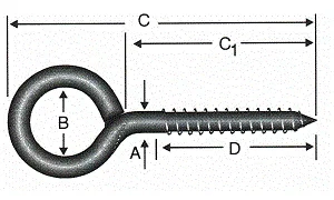 Kaynaklı Vida 8x160 - 50 Adet